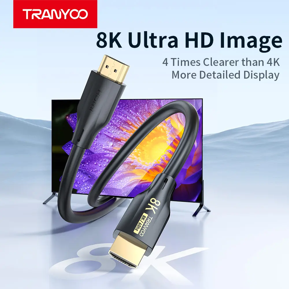 کابل HDMI ترانیو کیفیت 8K V2.1 طول 2 متر
